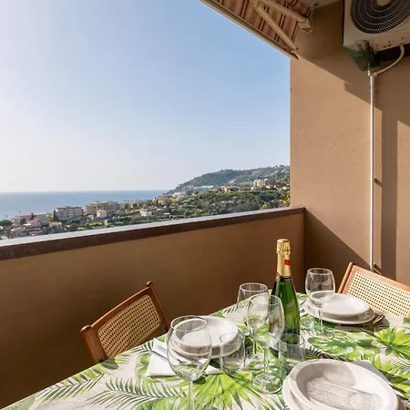 Guesthost - Nest With Sea View Terrace * 산레모